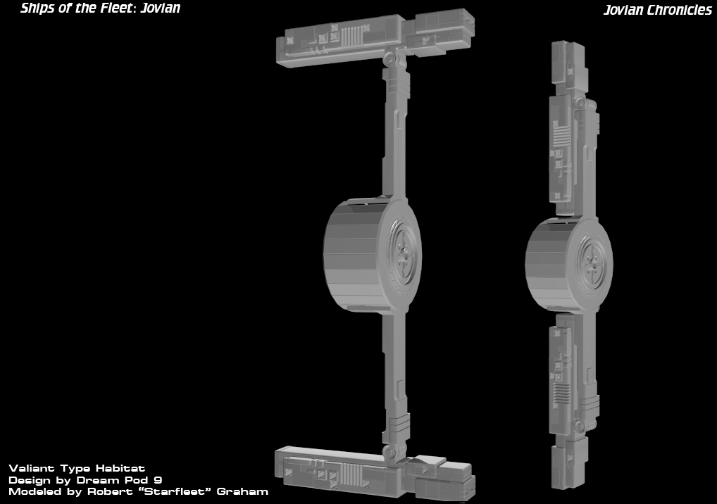 Valiant Habitat Module By Starfleet