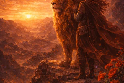 Princess 1 With Lion Kin